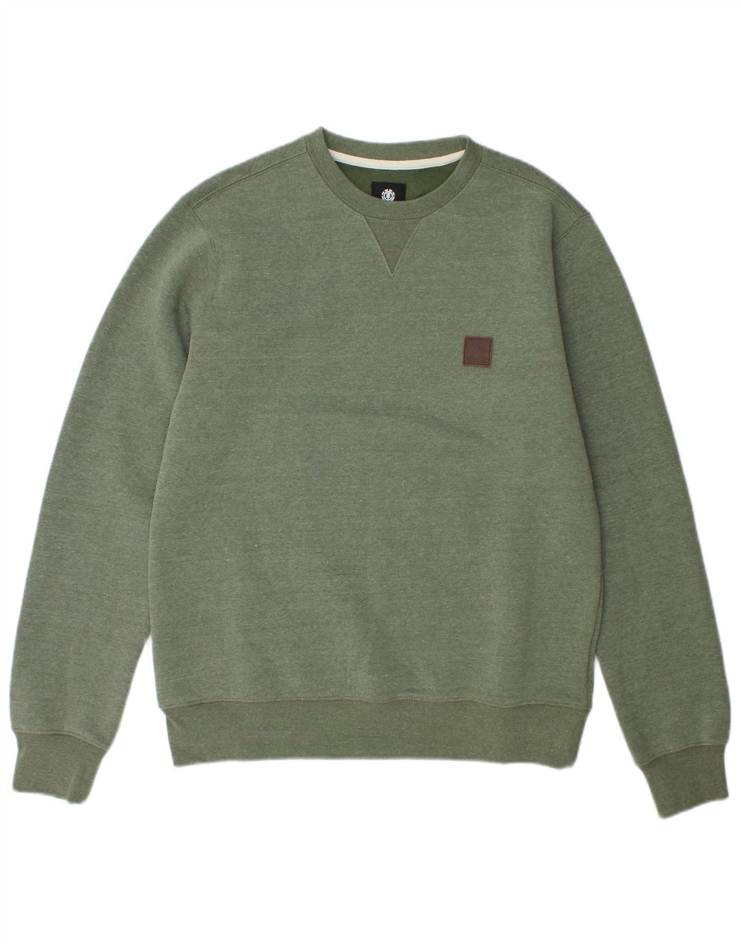 Felpa da uomo Element Maglione in poliestere verde medio
