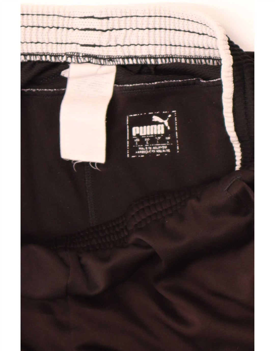 Pantaloncini sportivi Puma da uomo VfB Stuttgart, grandi, in poliestere nero