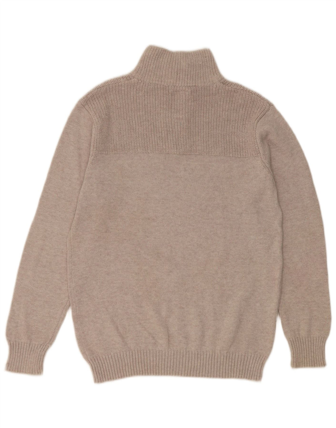 Maglione Zara da bambino con zip e collo 13-14 anni Beige