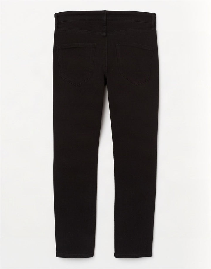 Jeans crop slim da donna Marks & Spencer UK 12 medio W30 L26 cotone nero