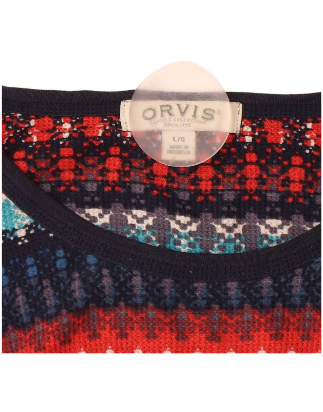 ORVIS Maglione da donna con scollo a barchetta UK 14 Grandi righe multicolori