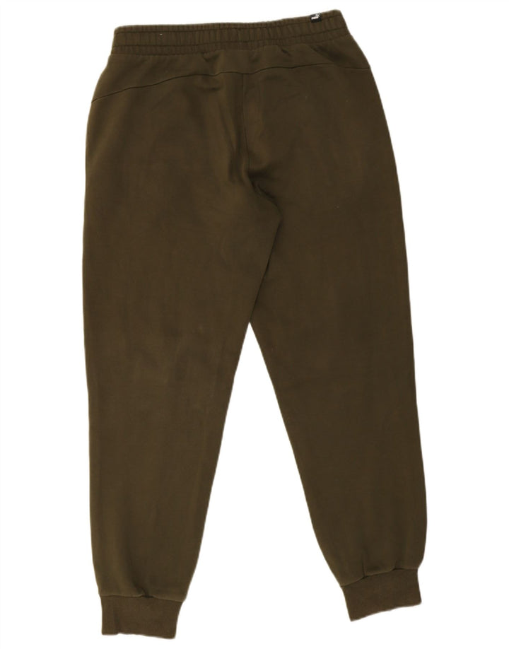 Pantaloni da tuta da uomo Puma Joggers in cotone verde medio