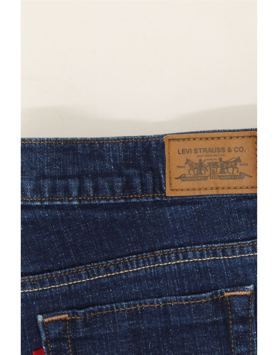 LEVI'S Womens 515 Capri Jeans US 8 Medium  Blue Cotton Vintage Levi's and Second-Hand Levi's from Messina Hembry 