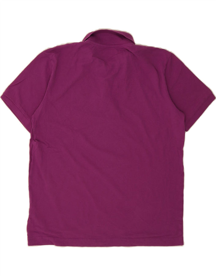 KAPPA Mens Polo Shirt 2XL Maroon Cotton Vintage Kappa and Second-Hand Kappa from Messina Hembry 