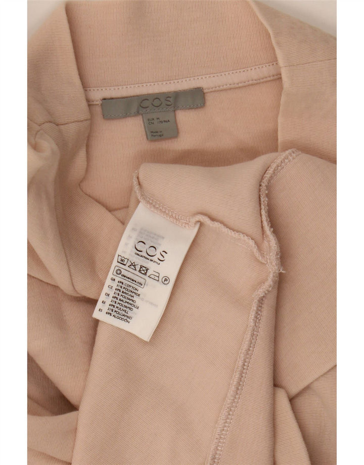 Felpa oversize da donna Cos, maglione UK 14, cotone beige medio
