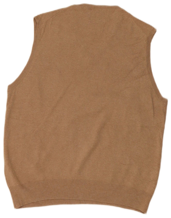 Canotta da uomo Polo Ralph Lauren in cotone beige medio