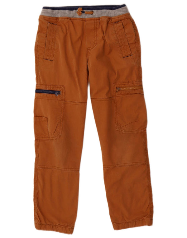 Pantaloni cargo per ragazzi Boden 7-8 anni W24 L22 cotone marrone