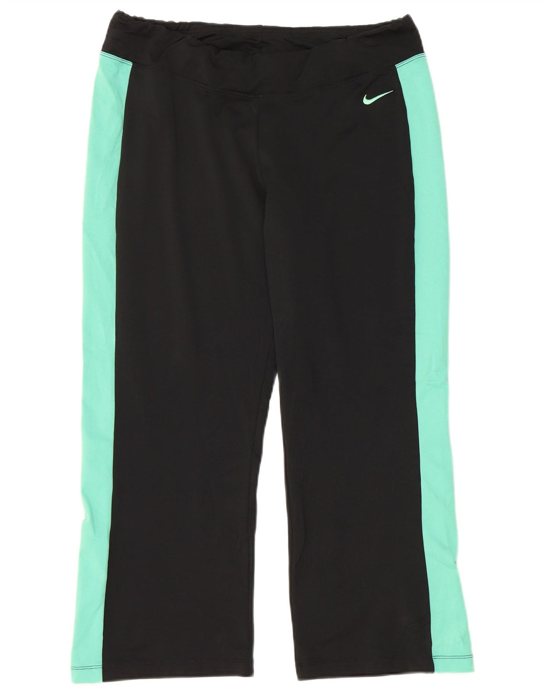 Pantaloni da tuta Capri da donna NIKE US 12/14 Large Black Colourblock