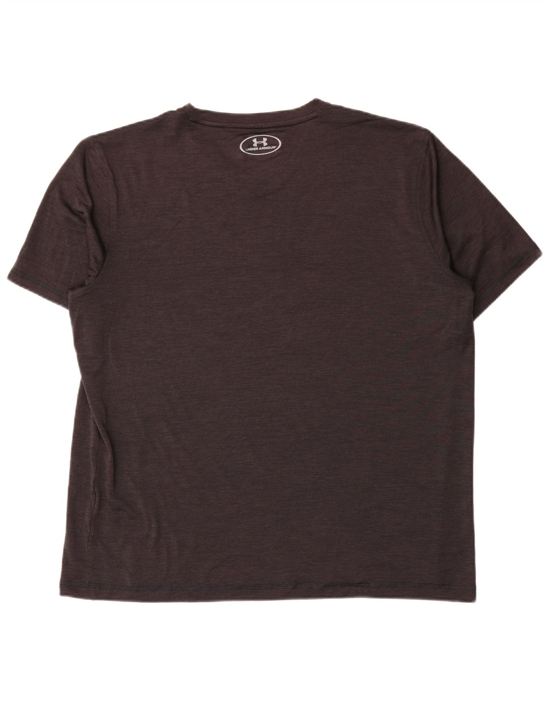 T-shirt a maniche corte da uomo Under Armour Top grande nera screziata