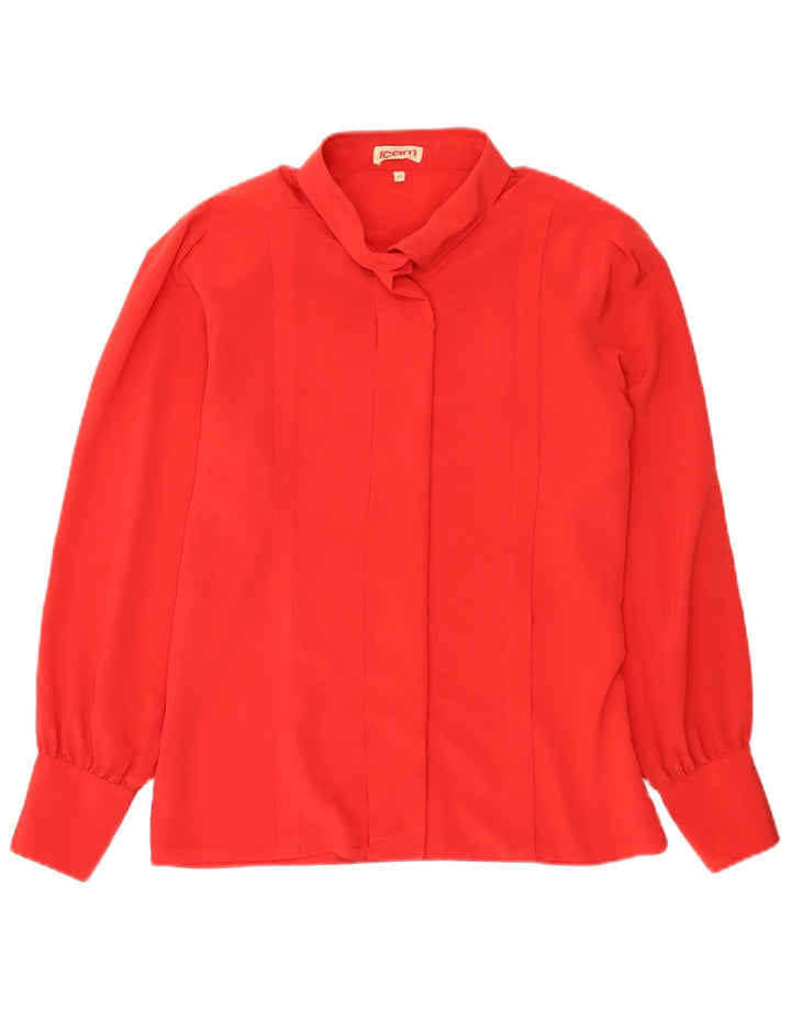 Camicia Camicia Donna Icam IT 40 Small Rosso Poliestere