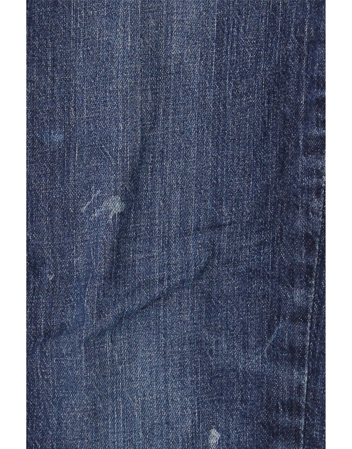 Levi's Uomo 511 Slim Jeans W33 L32 Cotone Blu