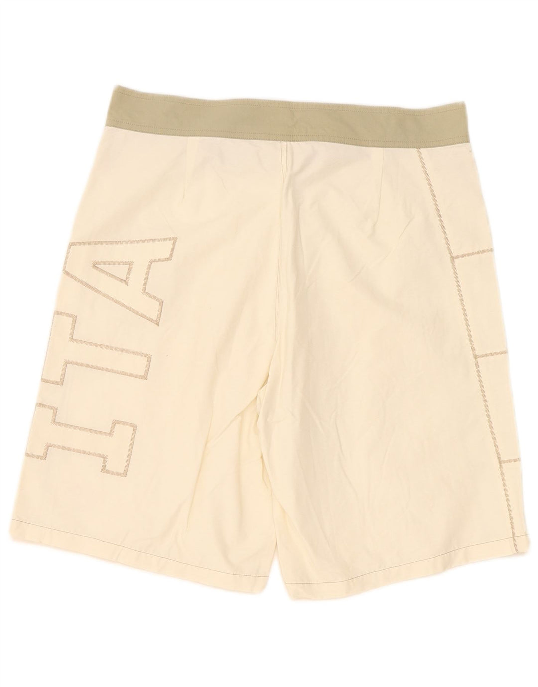 Pantaloncini da bagno grafici da uomo Murphy & Nye grandi in poliammide color block bianco