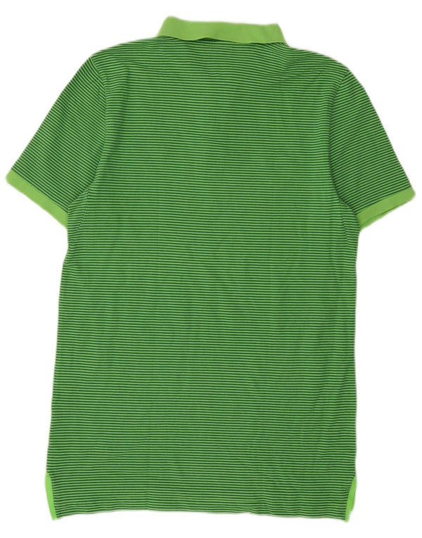 Polo Nike SV Werder Bremen da uomo in cotone a righe verde medio