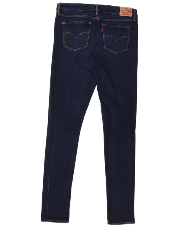 Levi's Donna 311 Shaping Skinny Jeans W30 L34 Cotone Blu Navy