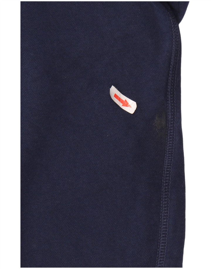MARKS & SPENCER Felpa da uomo Maglione XL Blu navy in cotone