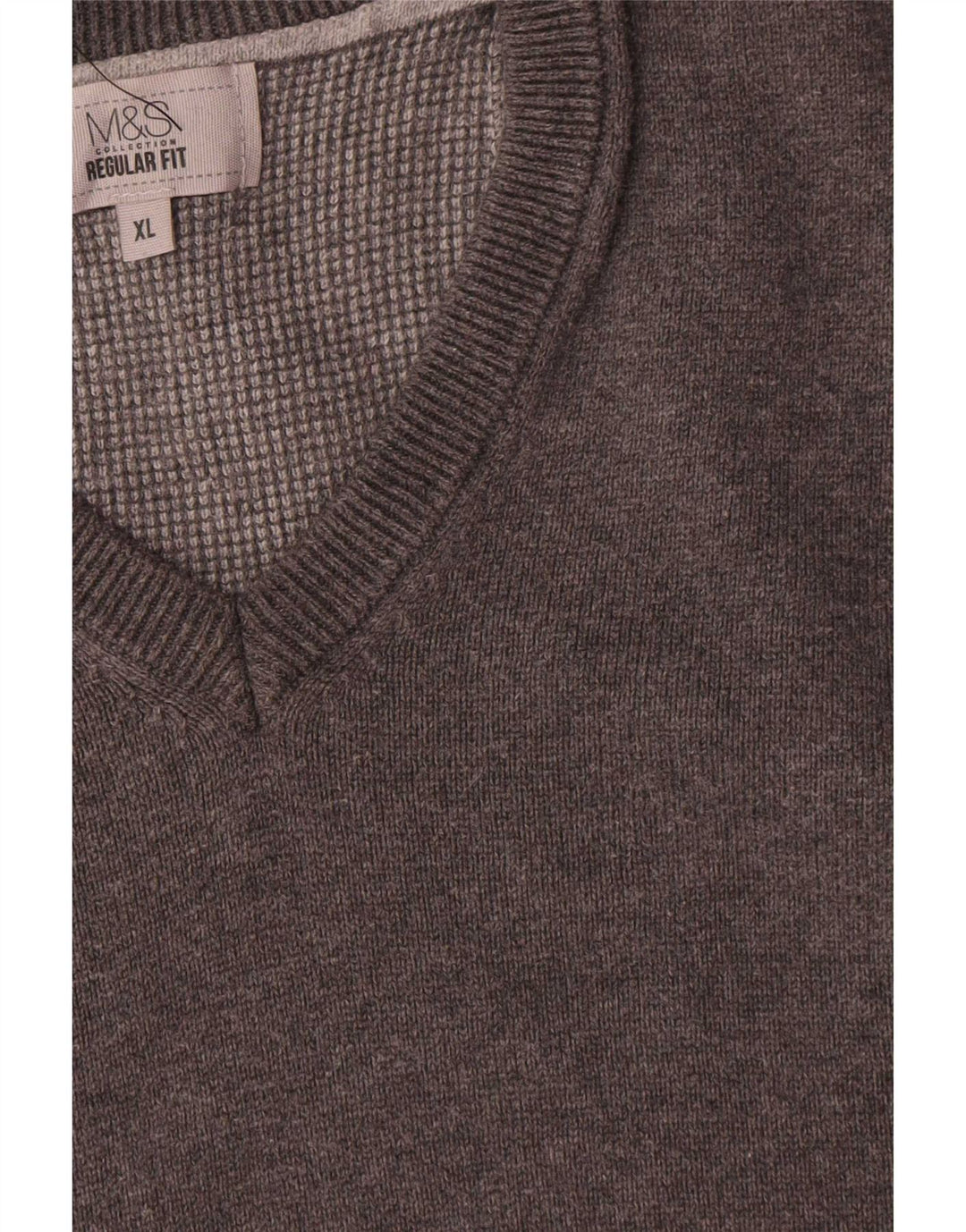 Canotta da uomo Marks & Spencer vestibilità regolare XL in cotone grigio