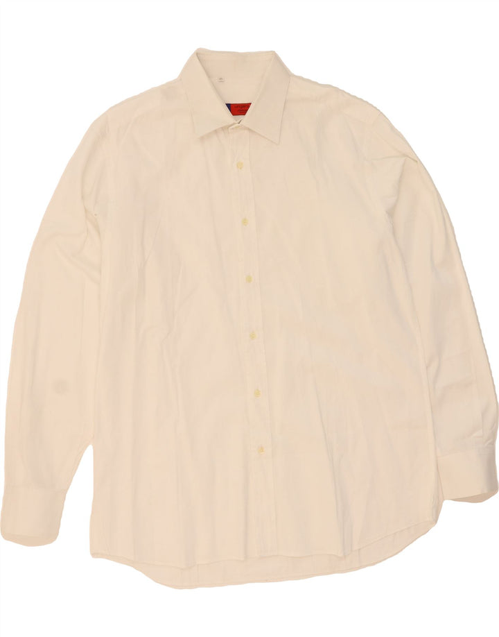 UNGARO Mens Shirt Size 16 1/2 42 Large White Vintage Ungaro and Second-Hand Ungaro from Messina Hembry 