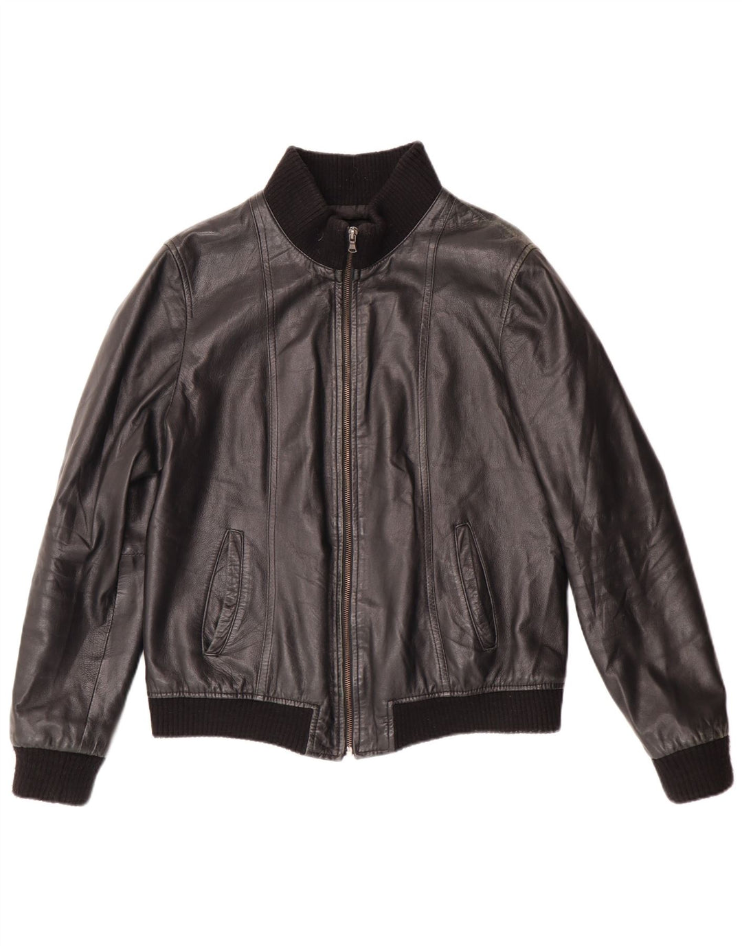 Giacca in pelle da donna Talenti UK 14 Large Nera