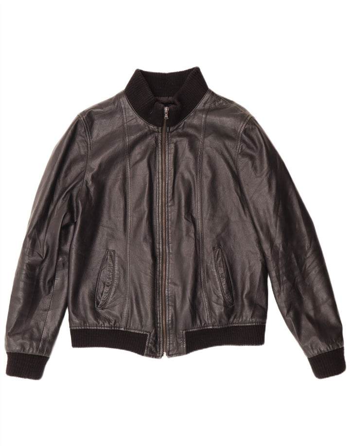 Giacca in pelle da donna Talenti UK 14 Large Nera