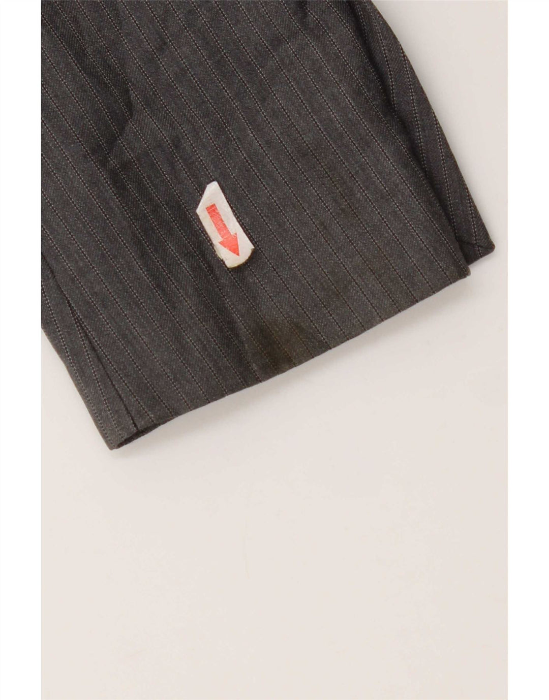 Giacca blazer da uomo a 3 bottoni Zara EU 50 in lana a righe grigio medio