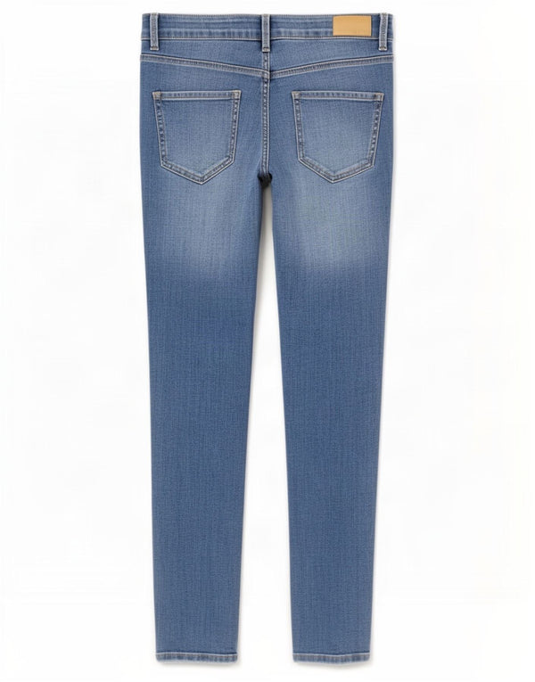 Jeans skinny Marks & Spencer da donna The Ivy Crop UK 12 medio W30 L25 blu