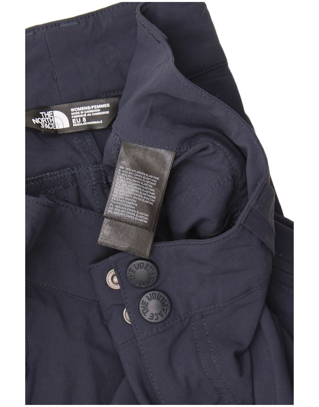 THE NORTH FACE Pantaloni casual slim da donna EU 8 Small W30 L30 Blu navy