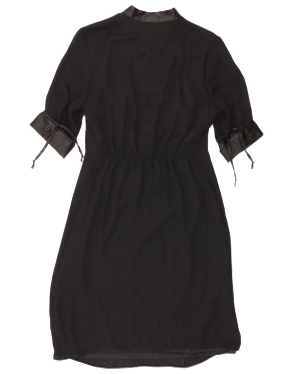 Abito tubino da donna Benetton UK 6 XS poliestere nero