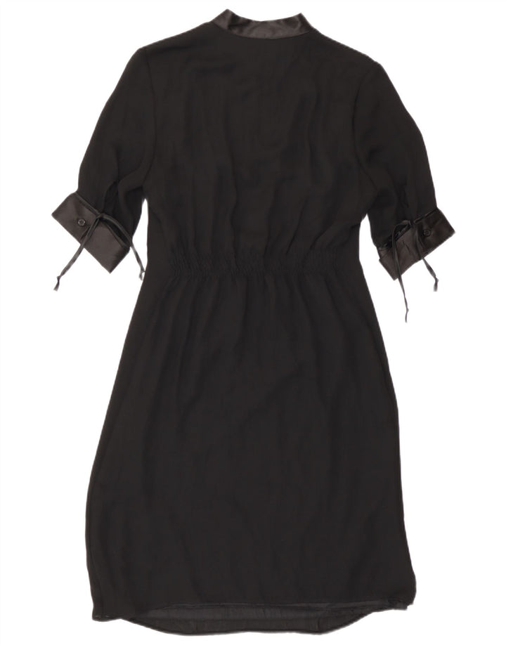 Abito tubino da donna Benetton UK 6 XS poliestere nero