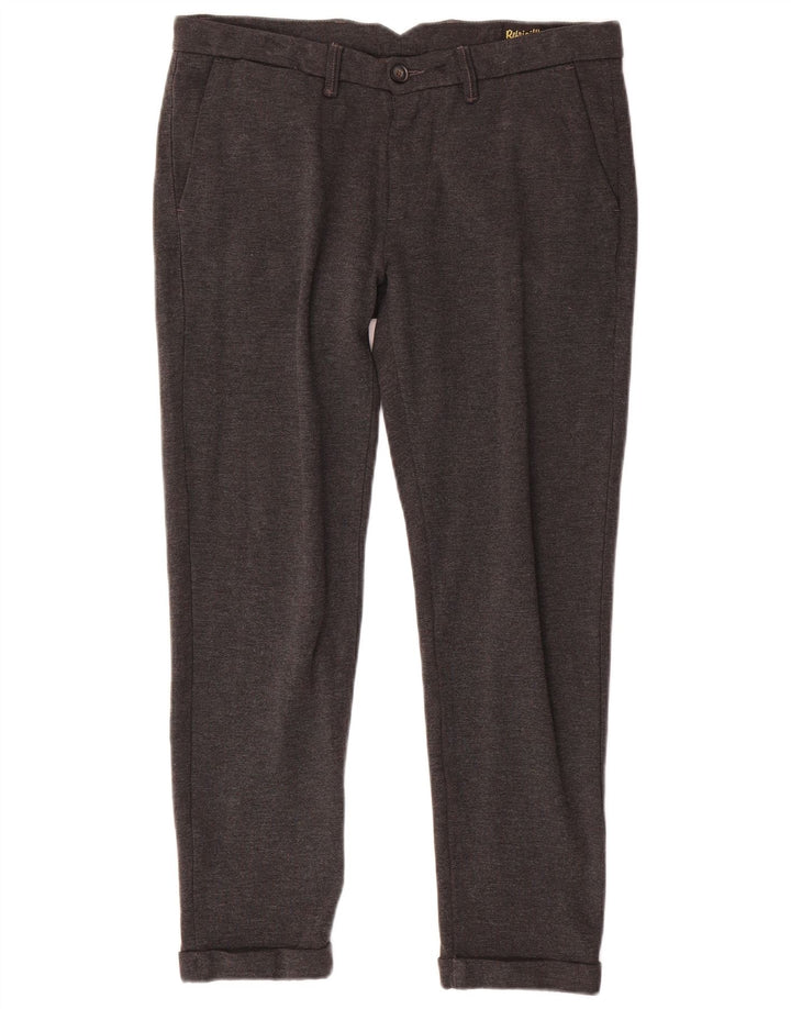Pantaloni Chino Slim Da Uomo Refrigiwear W32 L28 Poliammide Grigio