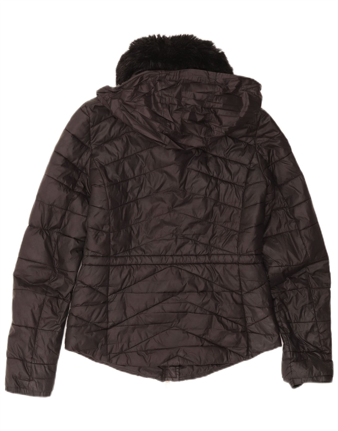 Giacca imbottita con cappuccio da donna BARBOUR UK 8 Small nera in poliammide