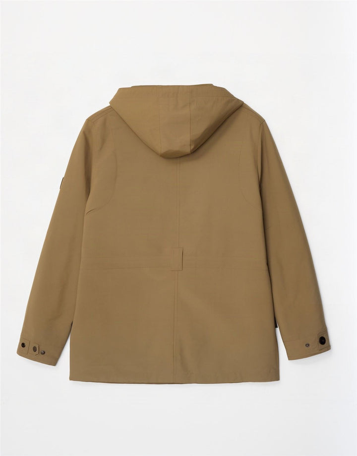 Giacca utilitaria con cappuccio da donna Jack Wolfskin UK 14/16 grande poliestere kaki