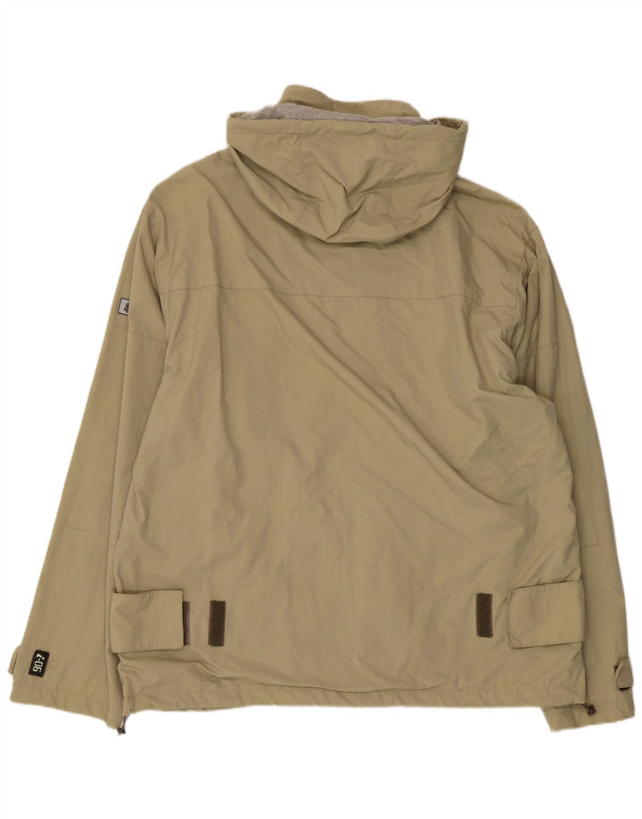 Giacca antipioggia da uomo INVICTA con cappuccio UK 44 2XL Verde poliammide