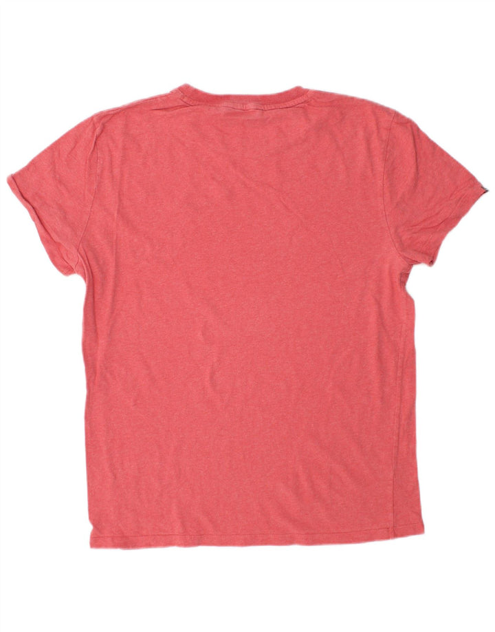 T-shirt da uomo SUPERDRY rosa medio