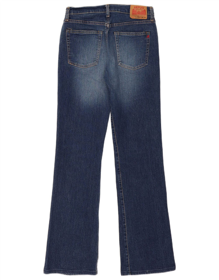 Jeans bootcut da donna Replay W30 L32 cotone blu