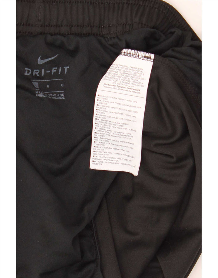 Pantaloncini sportivi Nike Dri Fit da uomo, grandi, in poliestere nero