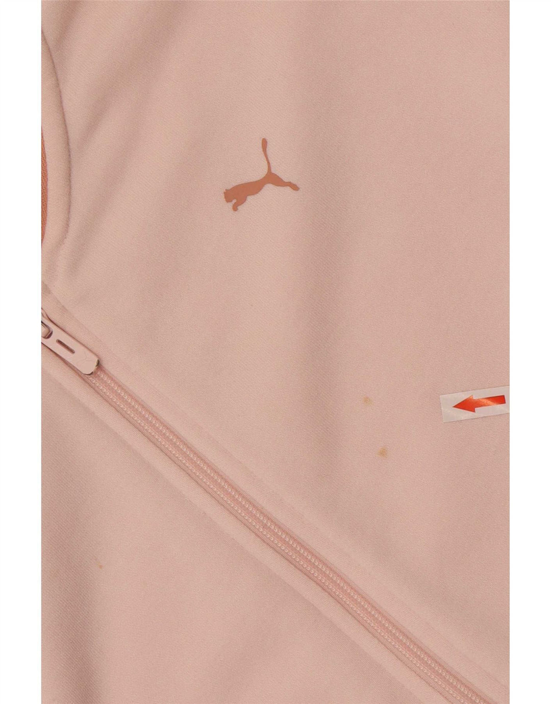 Giacca da tuta grafica da donna Puma UK 12 Medium Pink Colourblock