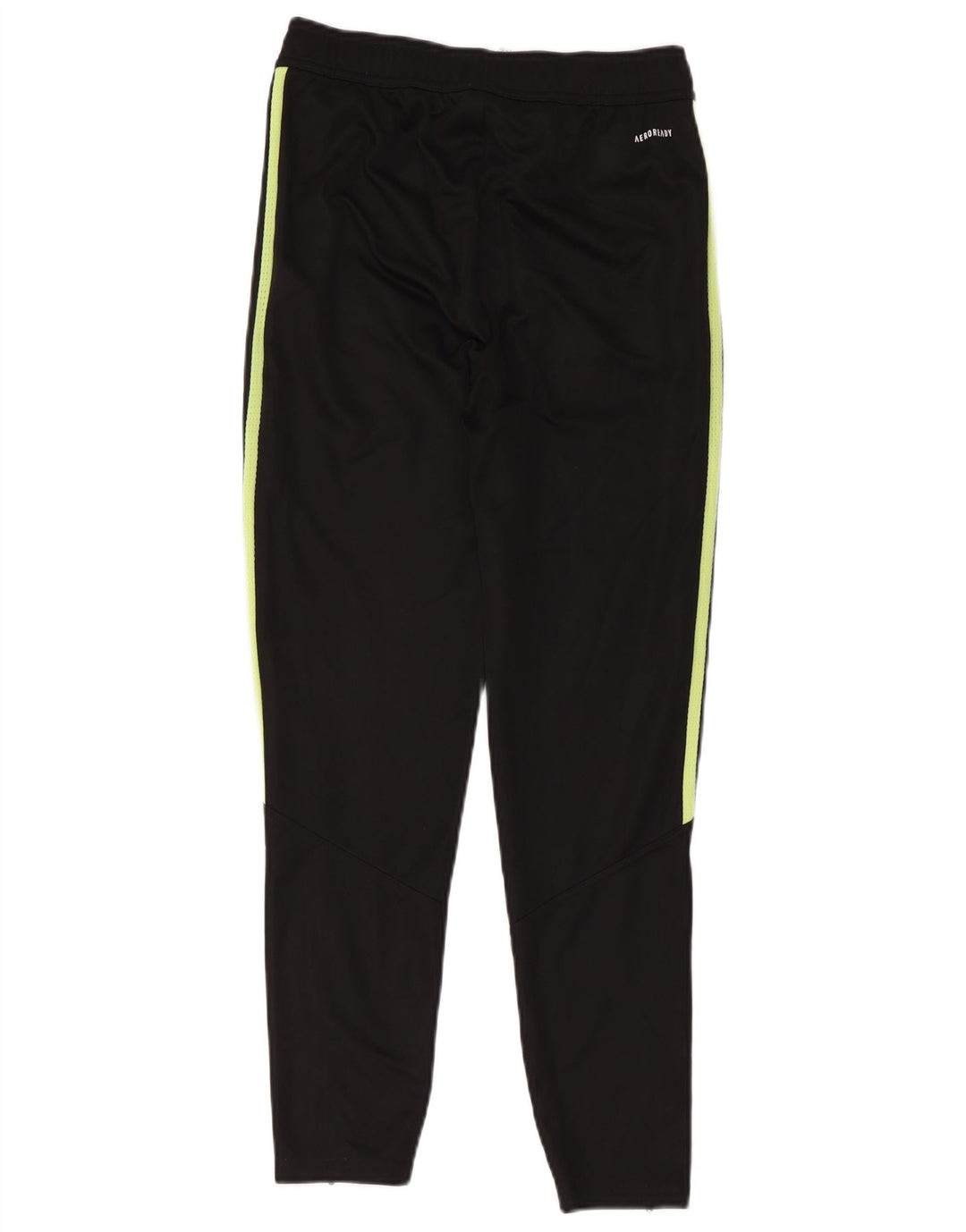 Pantaloni della tuta Adidas Aeroready da ragazzo 13-14 anni in poliestere nero