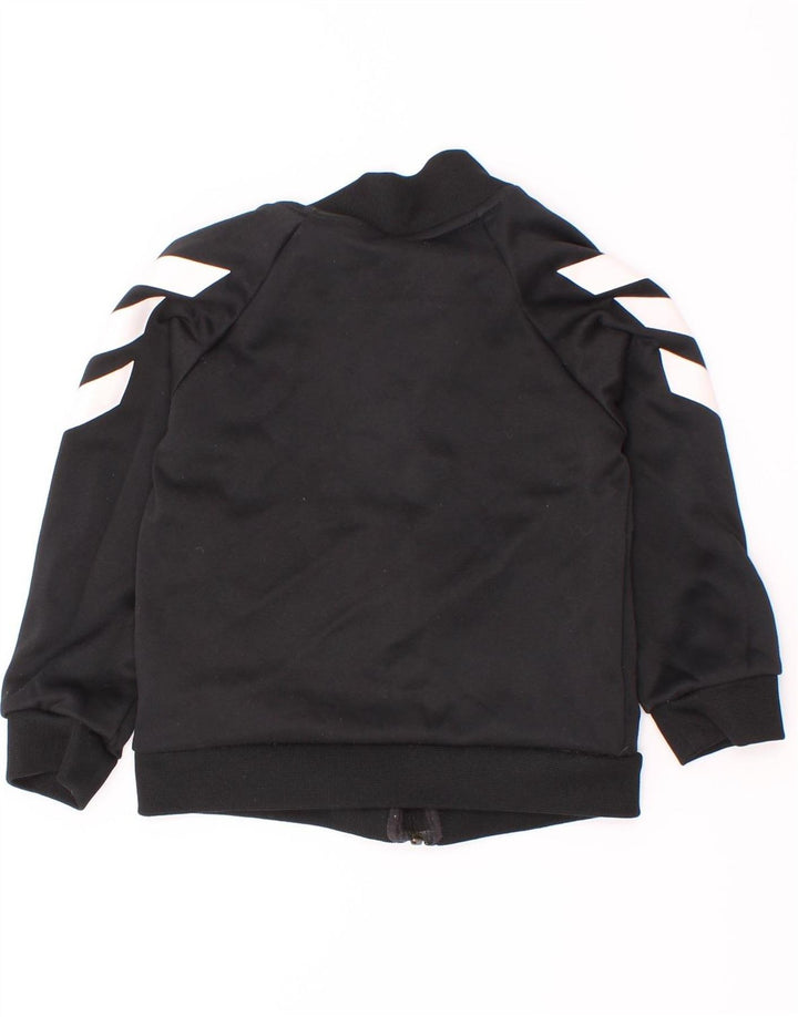 Giacca da tuta da ragazzo Adidas 3-4 anni in poliestere color block nero