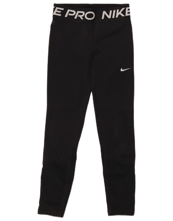 Leggings Nike Bambina 8-9 anni WSmall Nero Poliestere