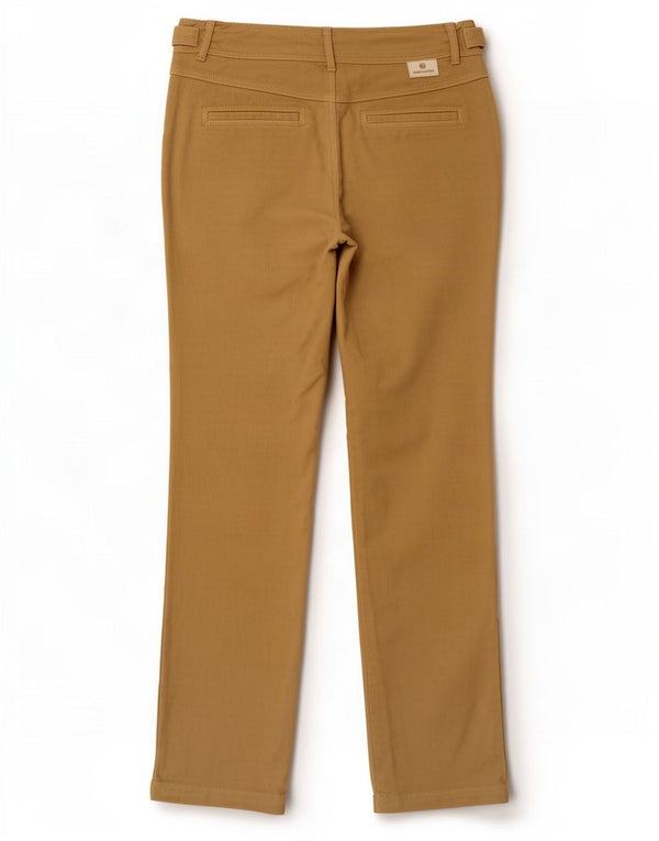 Pantaloni chino dritti da donna Murphy & Nye W27 L32 cotone beige