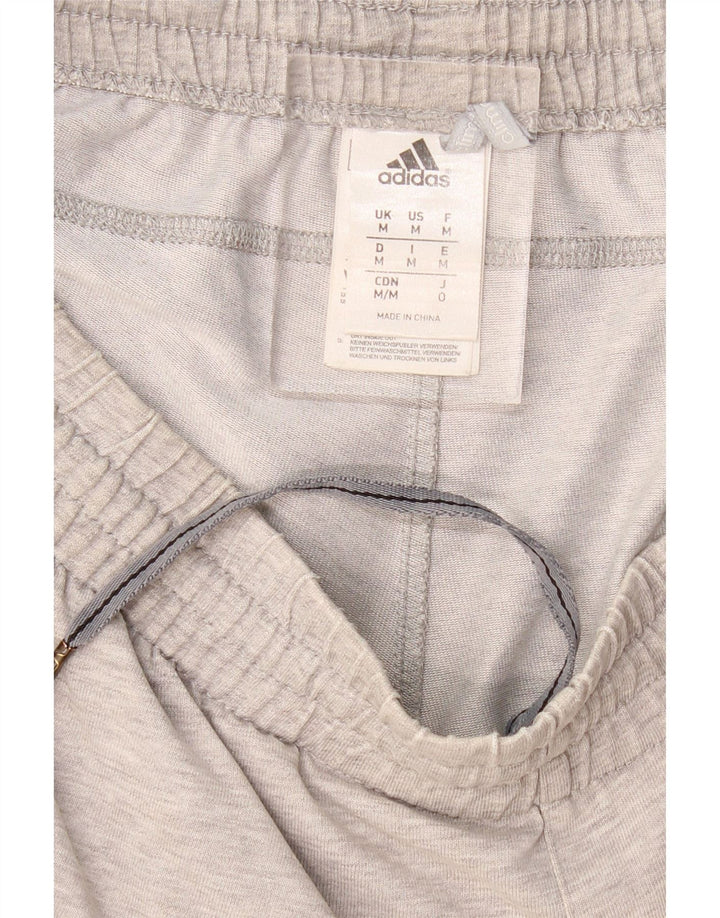 Pantaloncini sportivi ADIDAS Climalite da uomo in cotone screziato grigio medio