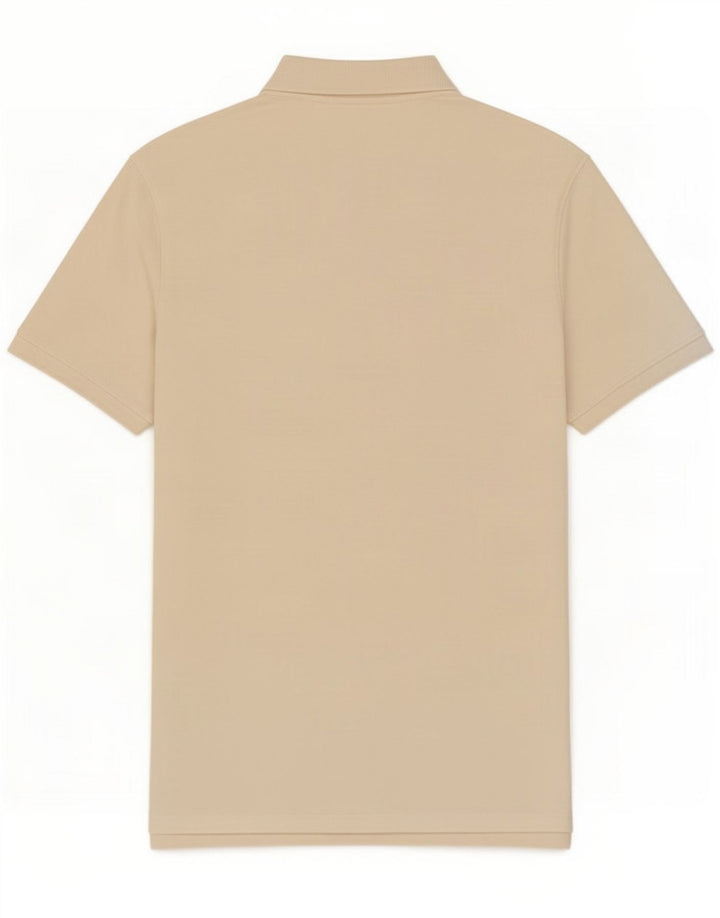 Polo da uomo Wrangler grande in cotone giallo
