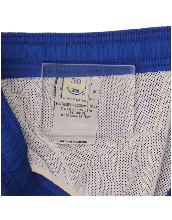 Pantaloncini da bagno da uomo NORTH SAILS blu medio in poliammide