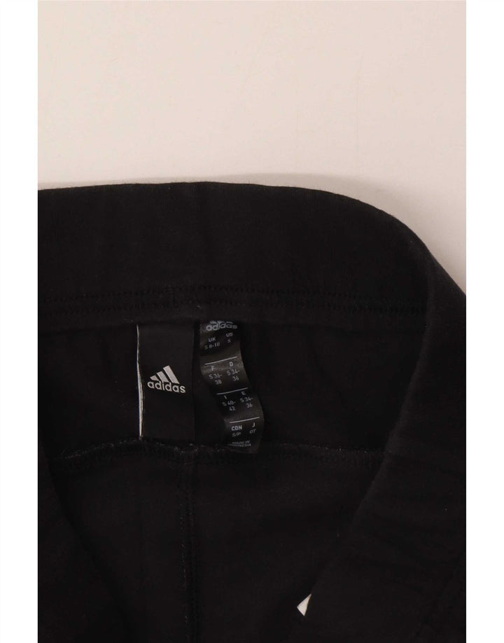 Leggings Adidas da donna UK 8/10 piccolo cotone nero
