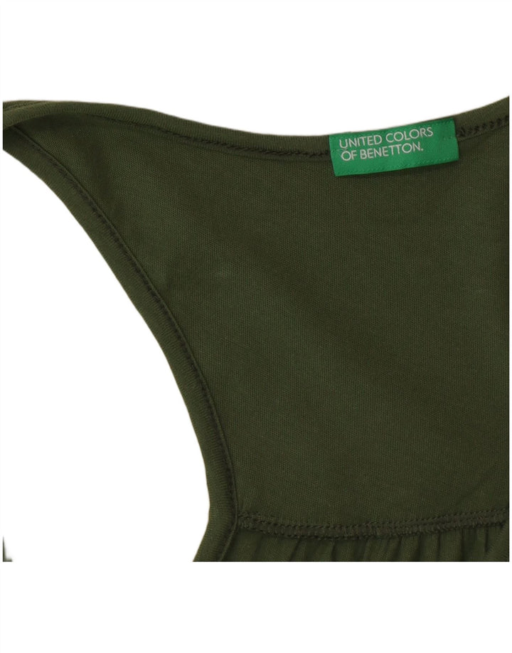 Canotta da donna Benetton UK 6 XS verde