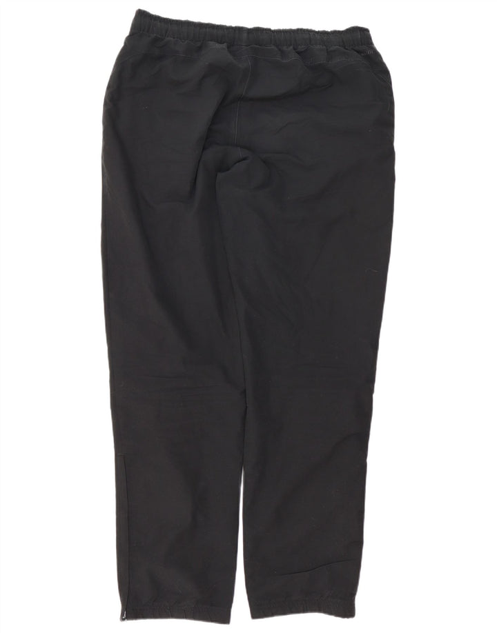 Pantaloni da tuta Adidas Climalite da uomo, pantaloni da jogging, grandi, in poliestere nero