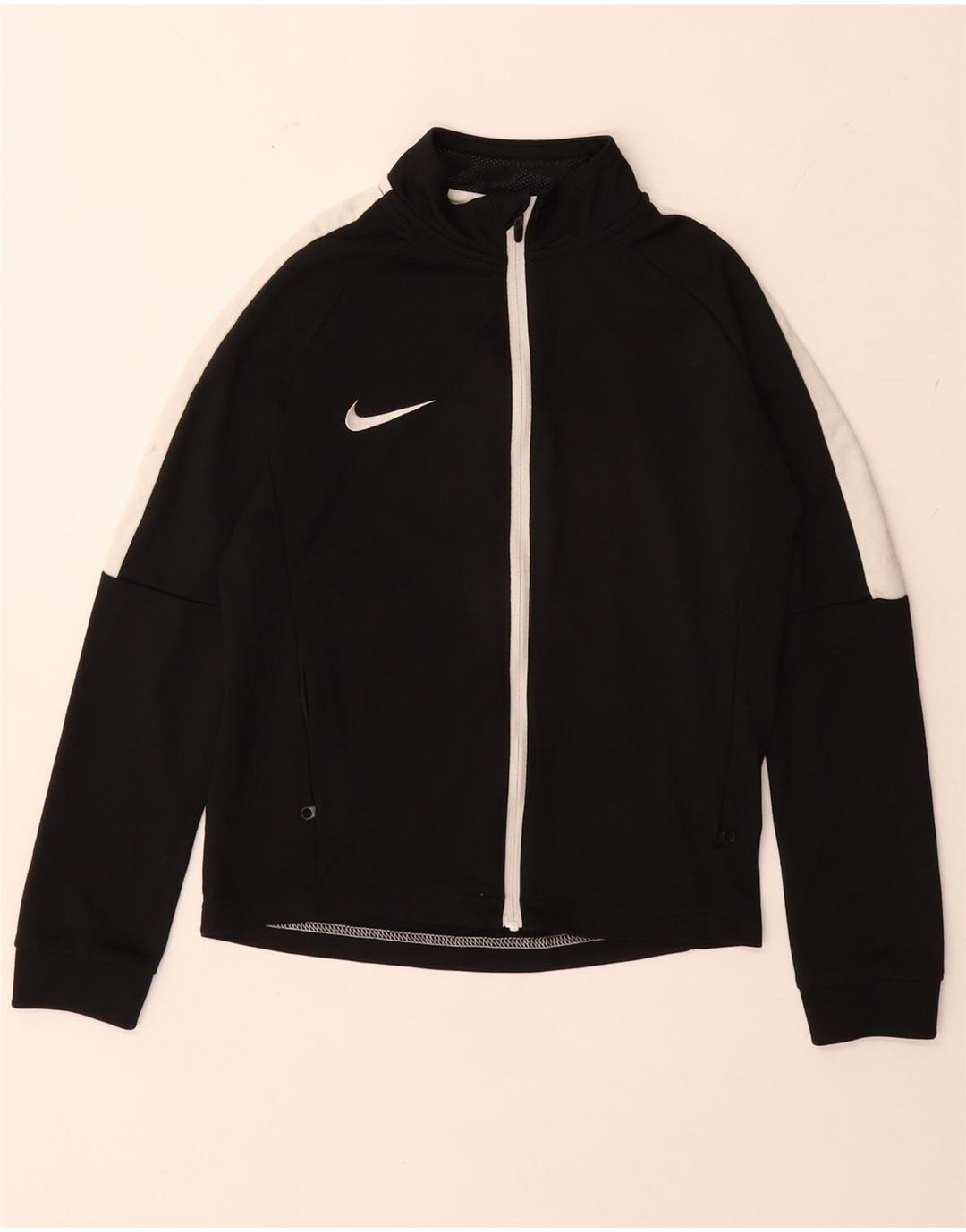 Giacca da tuta NIKE da ragazzo Dri Fit, 8-9 anni, piccola, colore nero