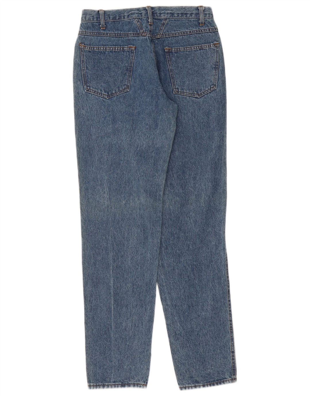 Jeans slim vintage da donna W30 L33 blu