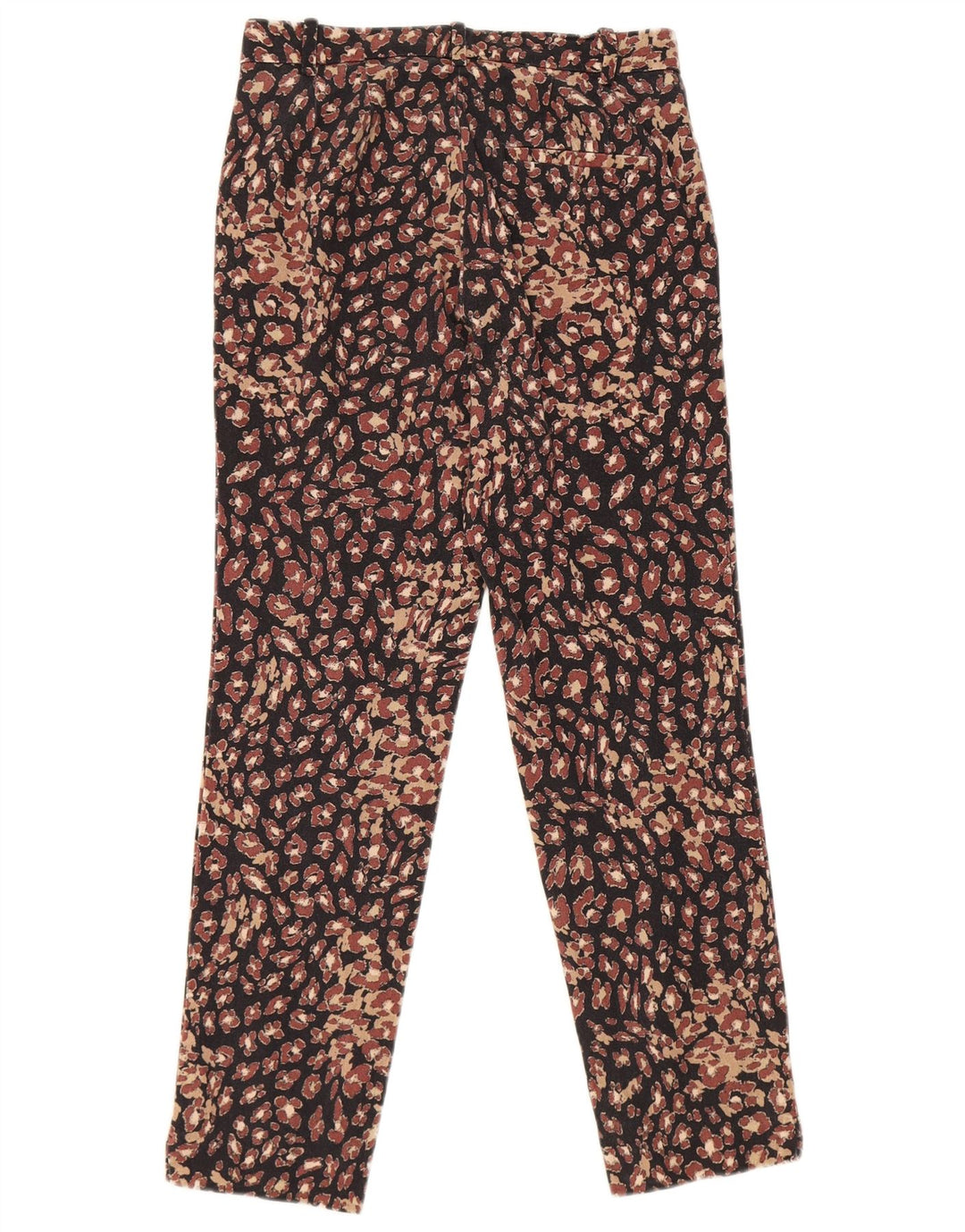 Pantaloni casual da donna Marks & Spencer con motivo astratto UK 8 piccoli W26 L25