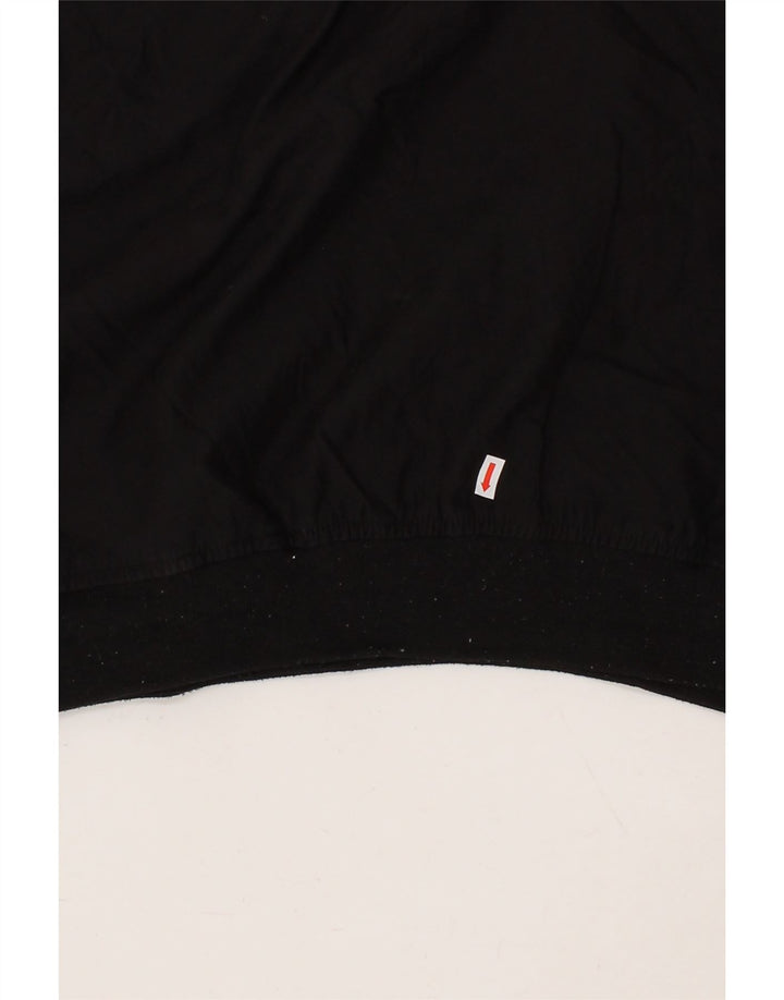 EDDIE BAUER Mens Pullover Tracksuit Top XL Black Polyester Vintage Eddie Bauer and Second-Hand Eddie Bauer from Messina Hembry 